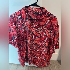 Mens Short Sleeve Button Up